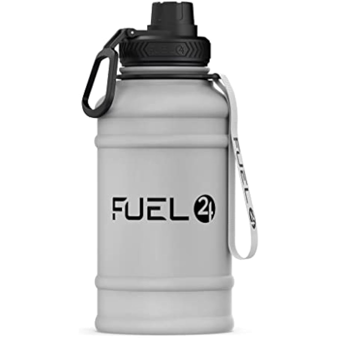 Fuel24 Stainless Steel Water Bottle – 1.3L/2.2L Leakproof Gym Jug