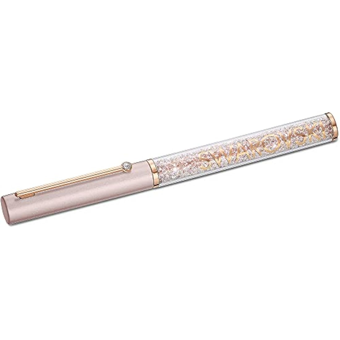 Swarovski Crystalline Gloss Ballpoint Pen – Pink Rose Luxury Stationery