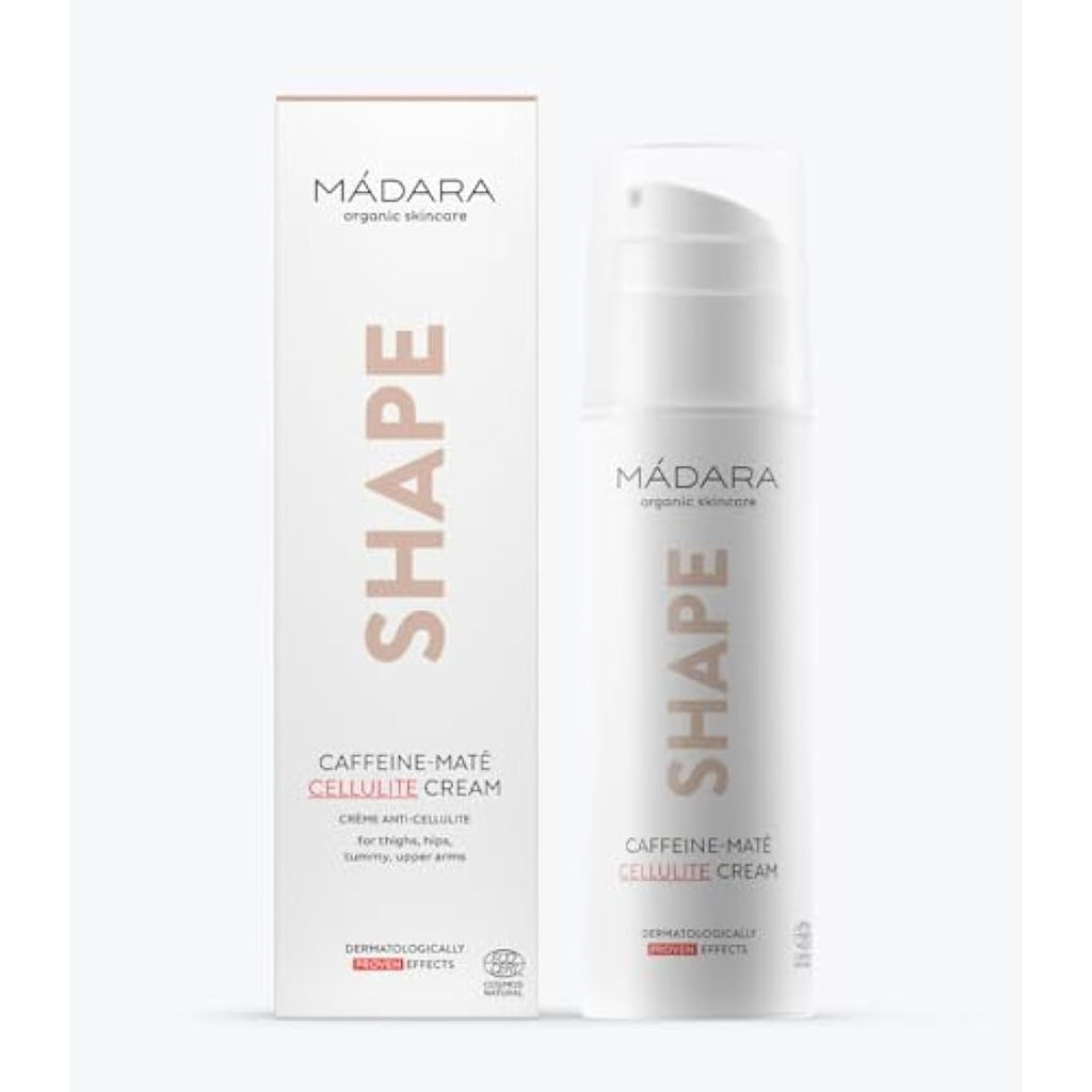 MÁDARA Caffeine-Maté Cellulite Cream – Firming Body Care, 150 ml