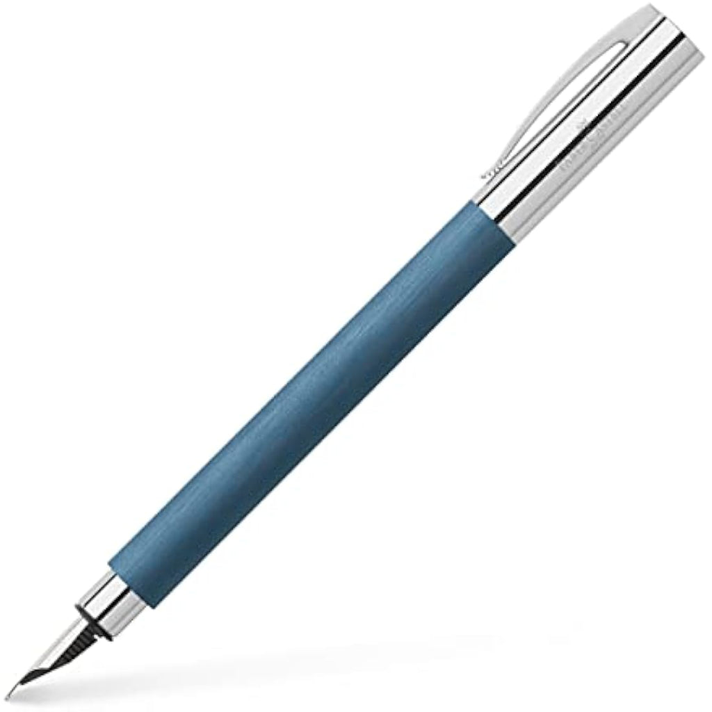 Faber-Castell Ambition Fountain Pen – Blue Precious Resin, Nib B