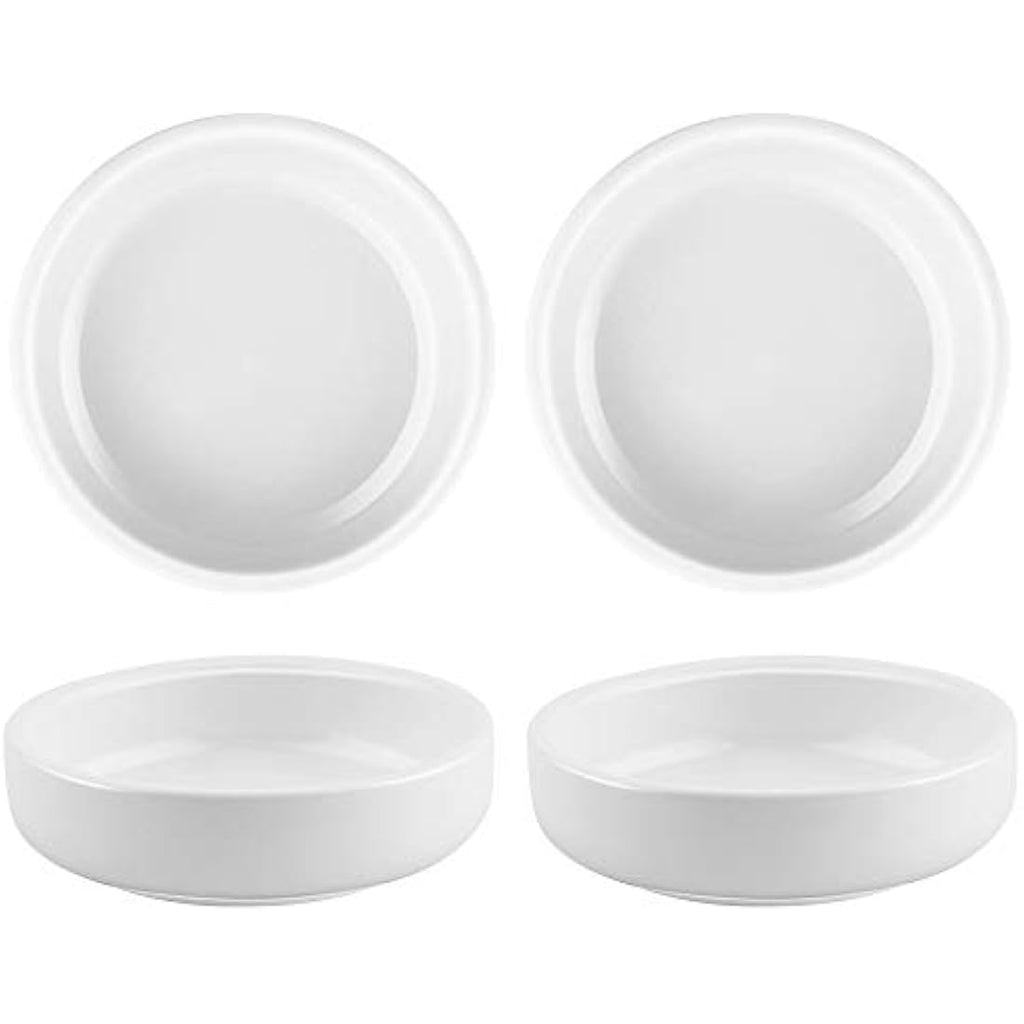 Cyimi 3.5" Ceramic Dipping Sauce Bowls | Small Porcelain Side Dishes, Set of 4