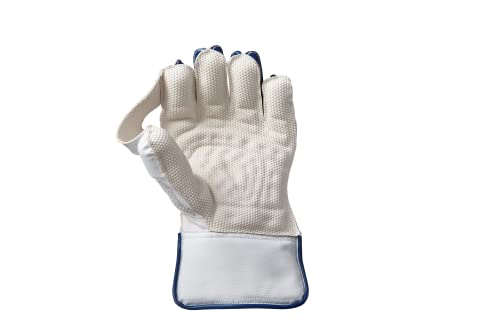 GM Prima Wicket-Keeper Cricket Gloves – Fluro Yellow/Blue – Youth