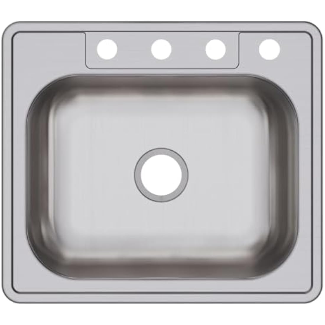 Elkay Dayton 25-Inch Stainless Steel Single Bowl Drop-In Kitchen Sink
