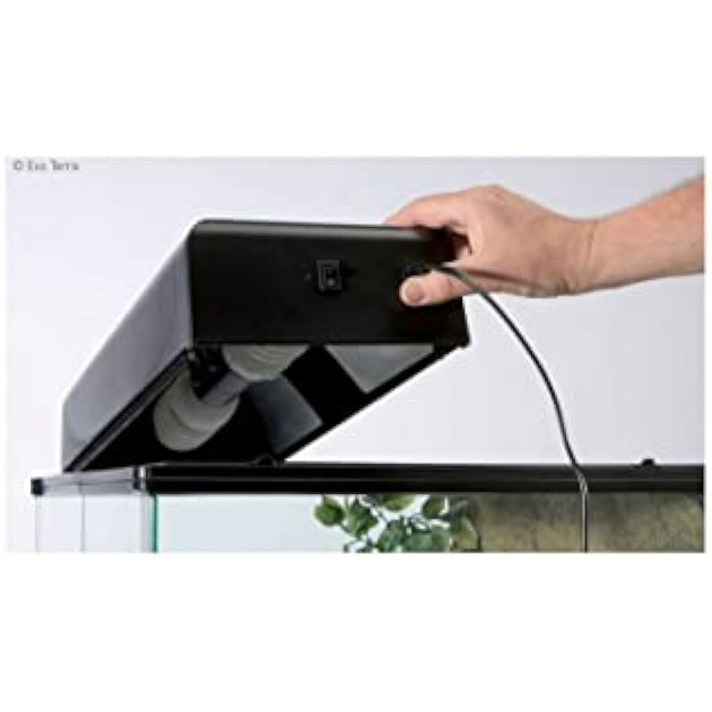 Exo Terra Compact Fluorescent Terrarium Canopy - 60cm Reptile Hood