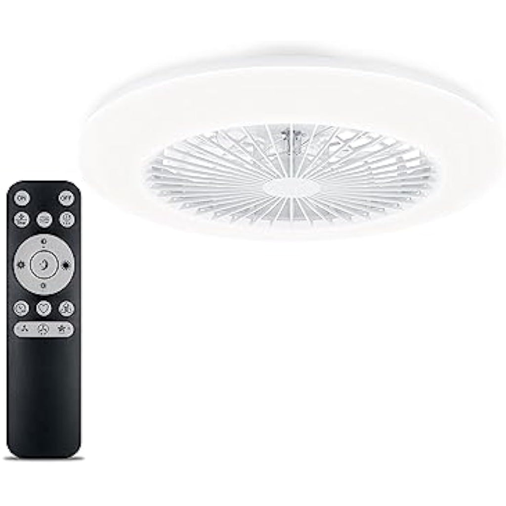 Philips LED Round Fan Light | 60W Slim Ceiling Fan with Remote Control