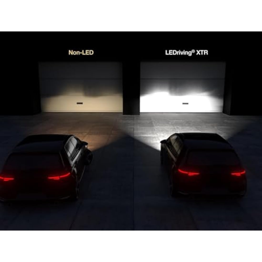 OSRAM LEDriving XTR H4 LED Headlight Bulbs – 6000K Cool White (2 Pack)