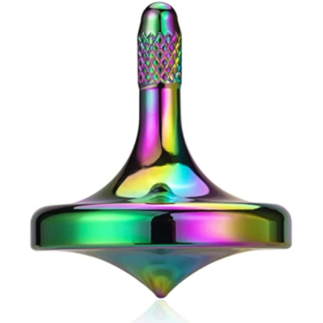 LOQATIDIS Precision Metal Spinning Top – Stainless Steel EDC Fidget Toy