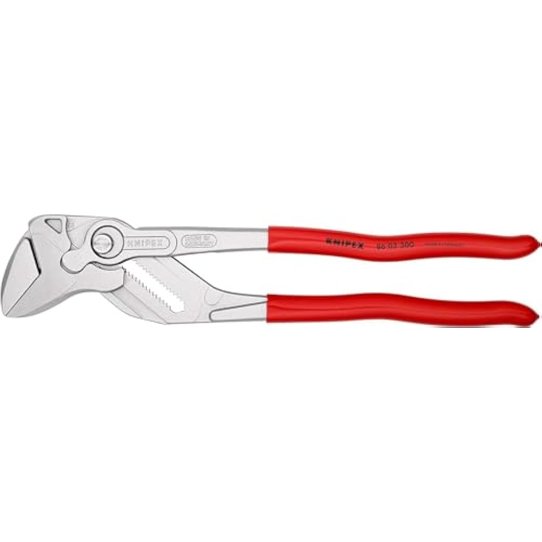 KNIPEX Pliers Wrench – Chrome-Plated, 300 mm, 68 mm Capacity