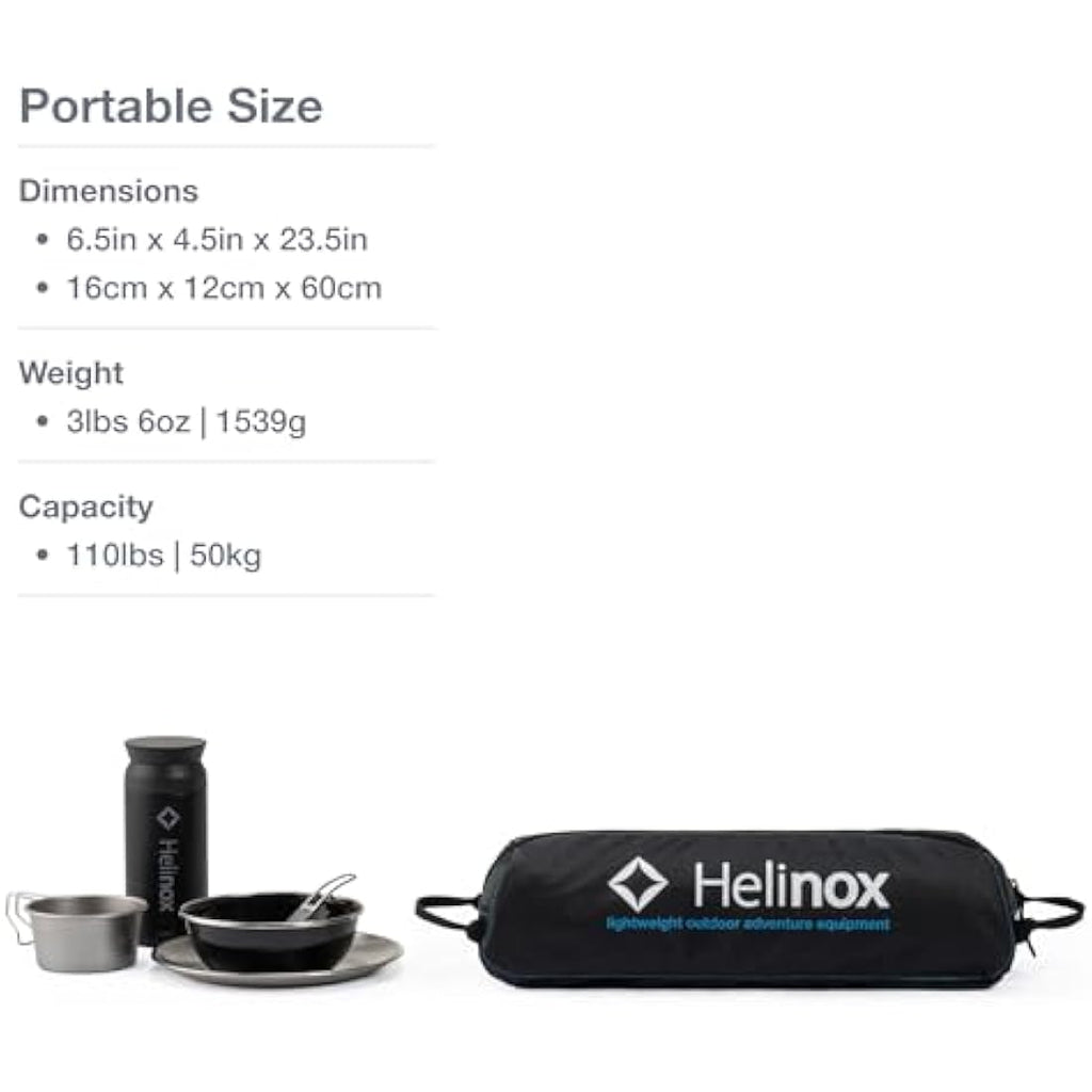 Helinox Table One Hardtop Large – Lightweight Portable Camping Table