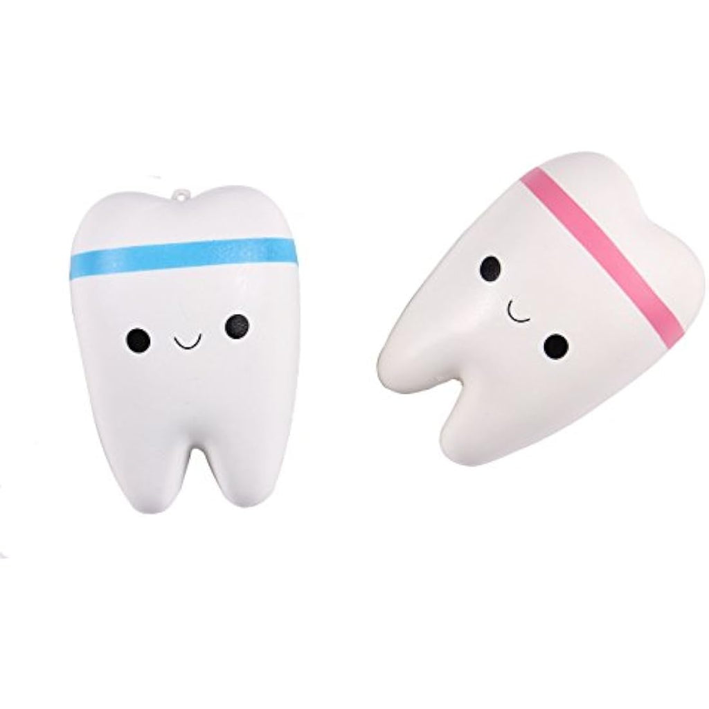 Anboor Kawaii Teeth Squishy – Slow Rising Scented Stress Relief Toy
