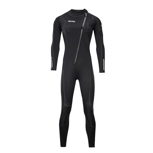 ZCCO 3mm Neoprene Wetsuit | Full Body Front Zip Diving Suit for Women