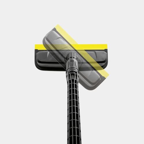 Kärcher PS 30 Floor Brush – Splash-Proof Surface Scrubber, Black/Yellow