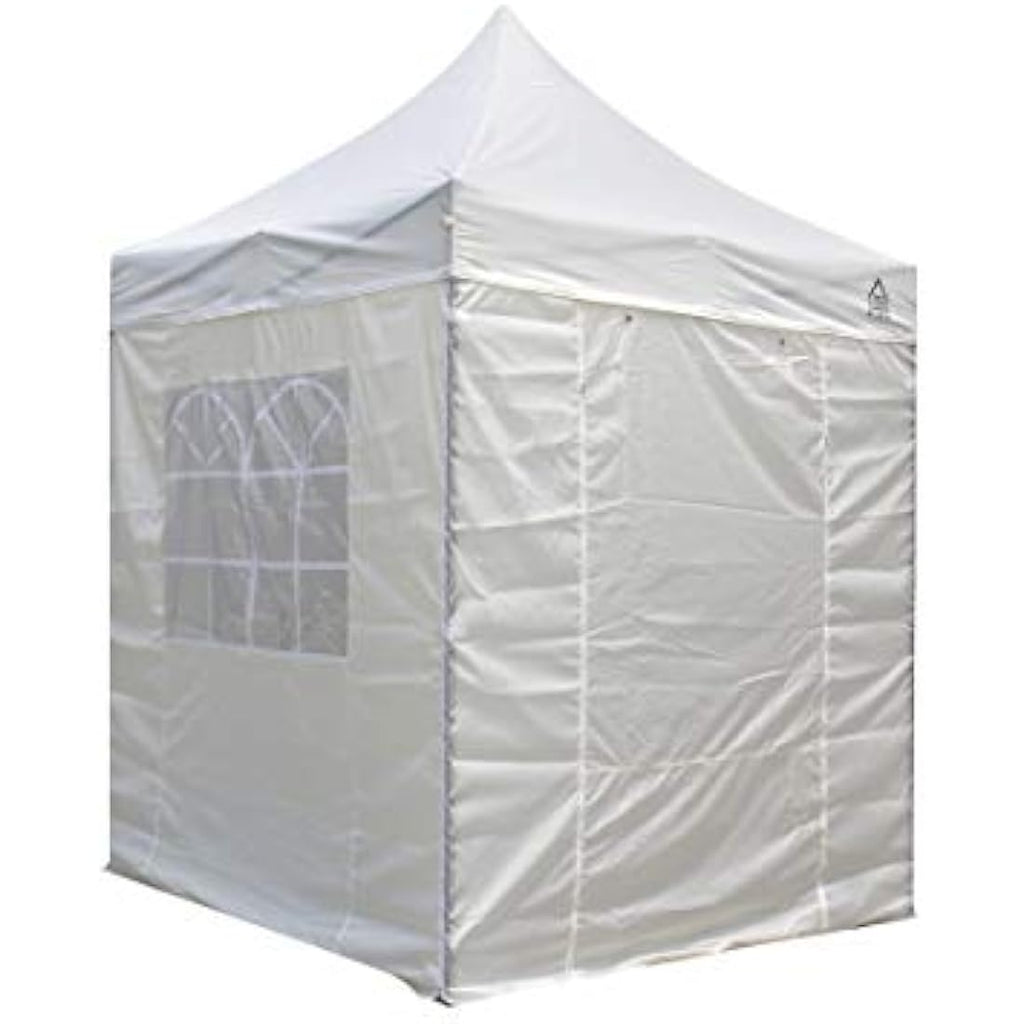 All Seasons Gazebos 2x2m Waterproof Pop Up Gazebo with 4 Sides | Cream