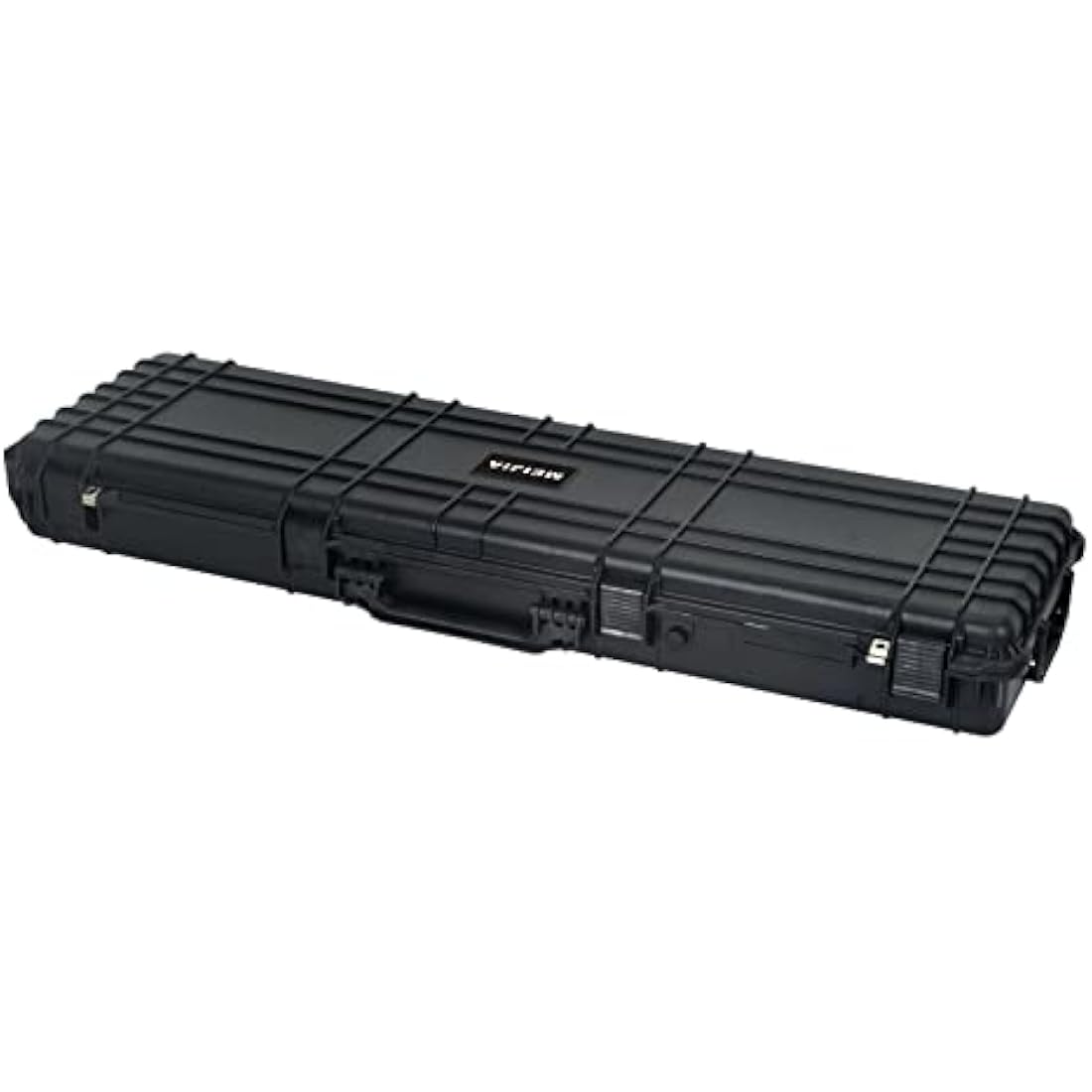 MEIJIA Waterproof Rolling Hard Rifle Case with Customizable Foam