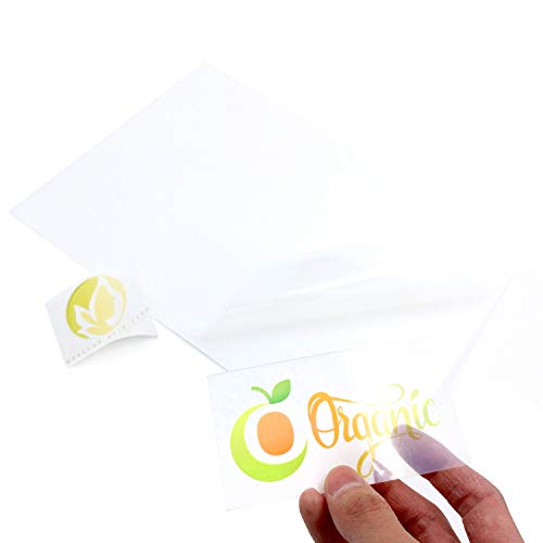 Evergreen Goods A4 Waterproof Translucent Glossy Vinyl - 100 Sheets