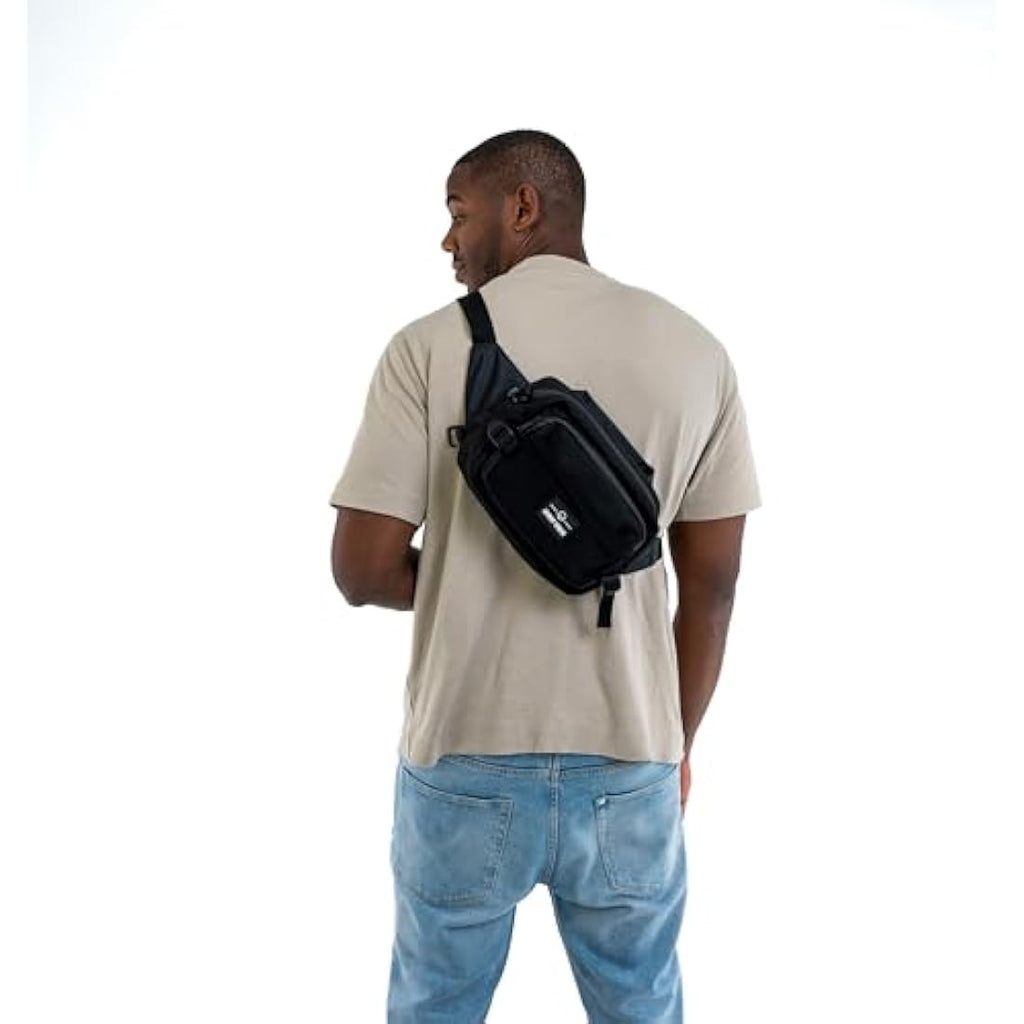 Johnny Urban Travis Large Waist Bag – Recycled Polyester Travel Bum Bag