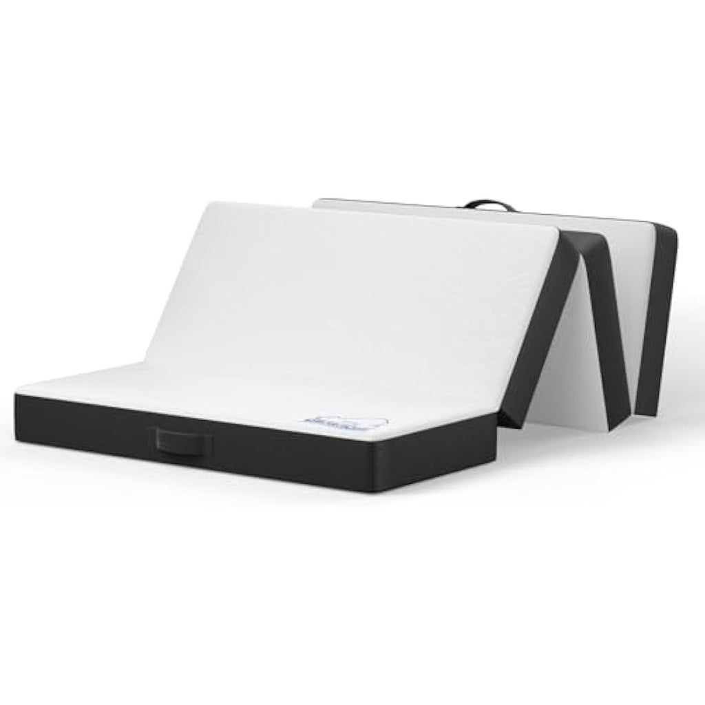 wowttrelax 4-Inch Folding Memory Foam Mattress - Single (90x190cm)