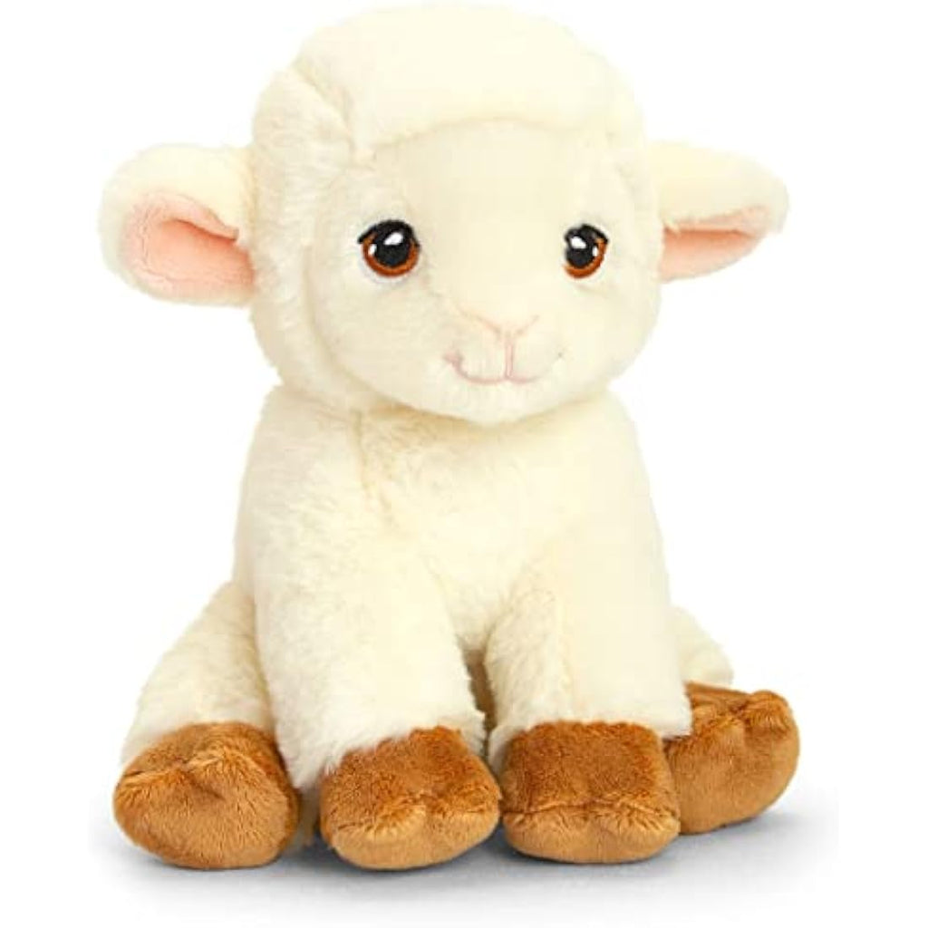 Deluxe Paws Sheep Recycled Eco Plush Toy – Sustainable Soft Toddler Toy