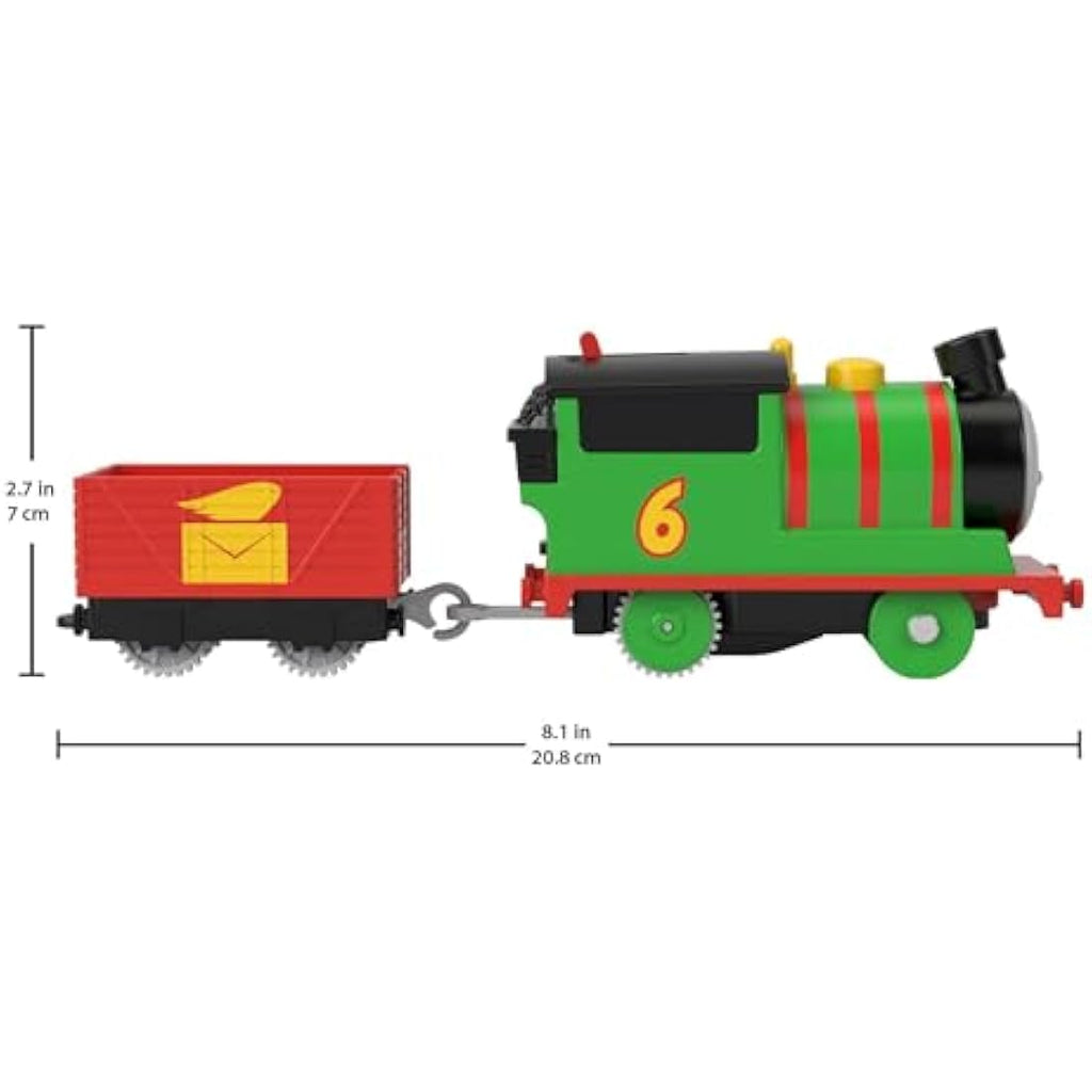 Thomas & Friends Percy Motorized Toy Train Engine with Tender