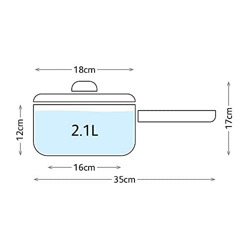 Judge Vista Non-Stick Stainless Steel Saucepan with Draining Lid, 18cm