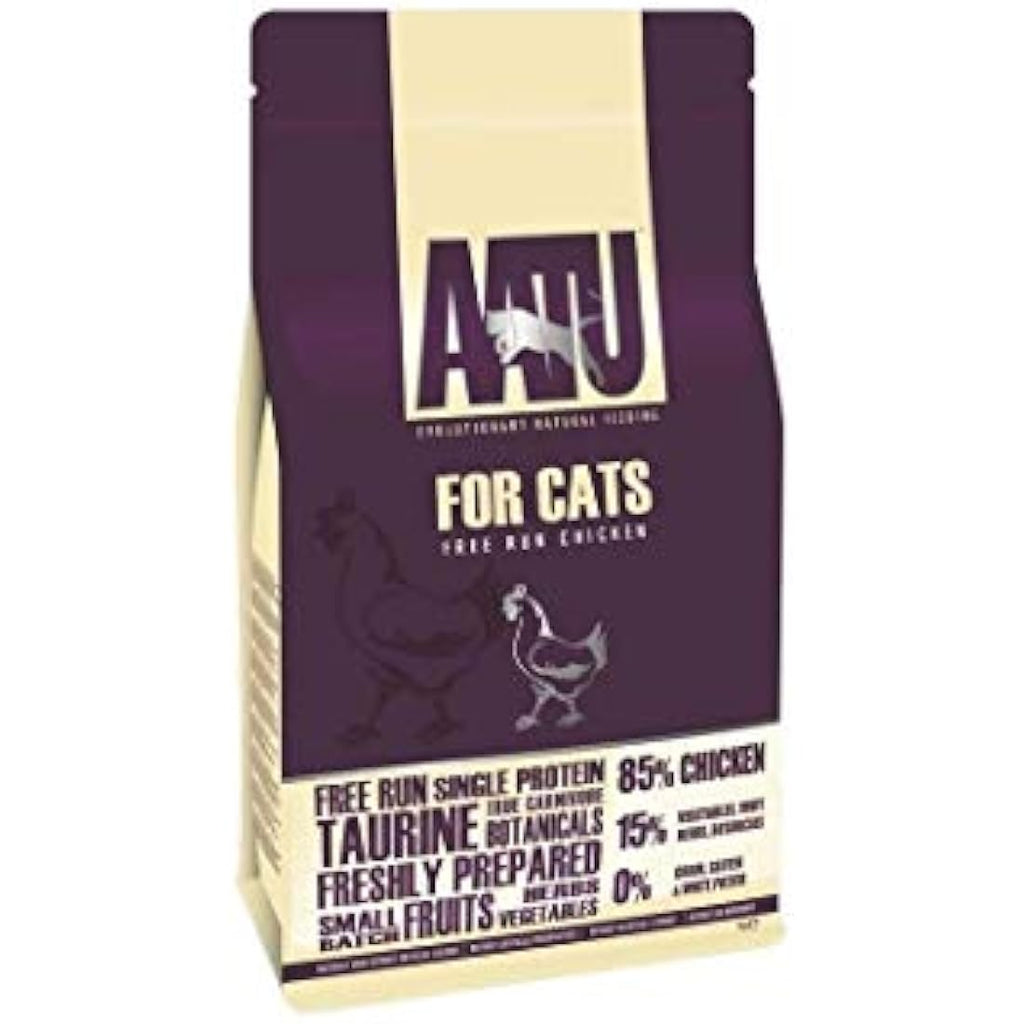 AATU Chicken Dry Cat Food – 85/15 Grain Free High Protein Recipe 3kg