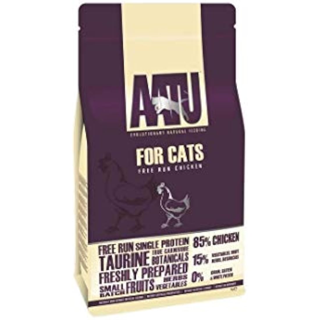 AATU Chicken Dry Cat Food – 85/15 Grain Free High Protein Recipe 3kg