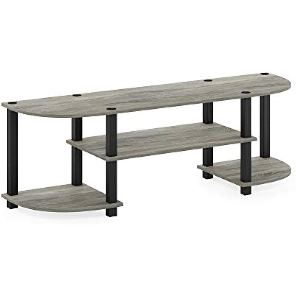 Furinno Wide TV Stand - Modern Entertainment Center for 55 Inch TV
