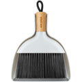 MR.SIGA Mini Dustpan and Brush Set | Bamboo Handle Portable Cleaner