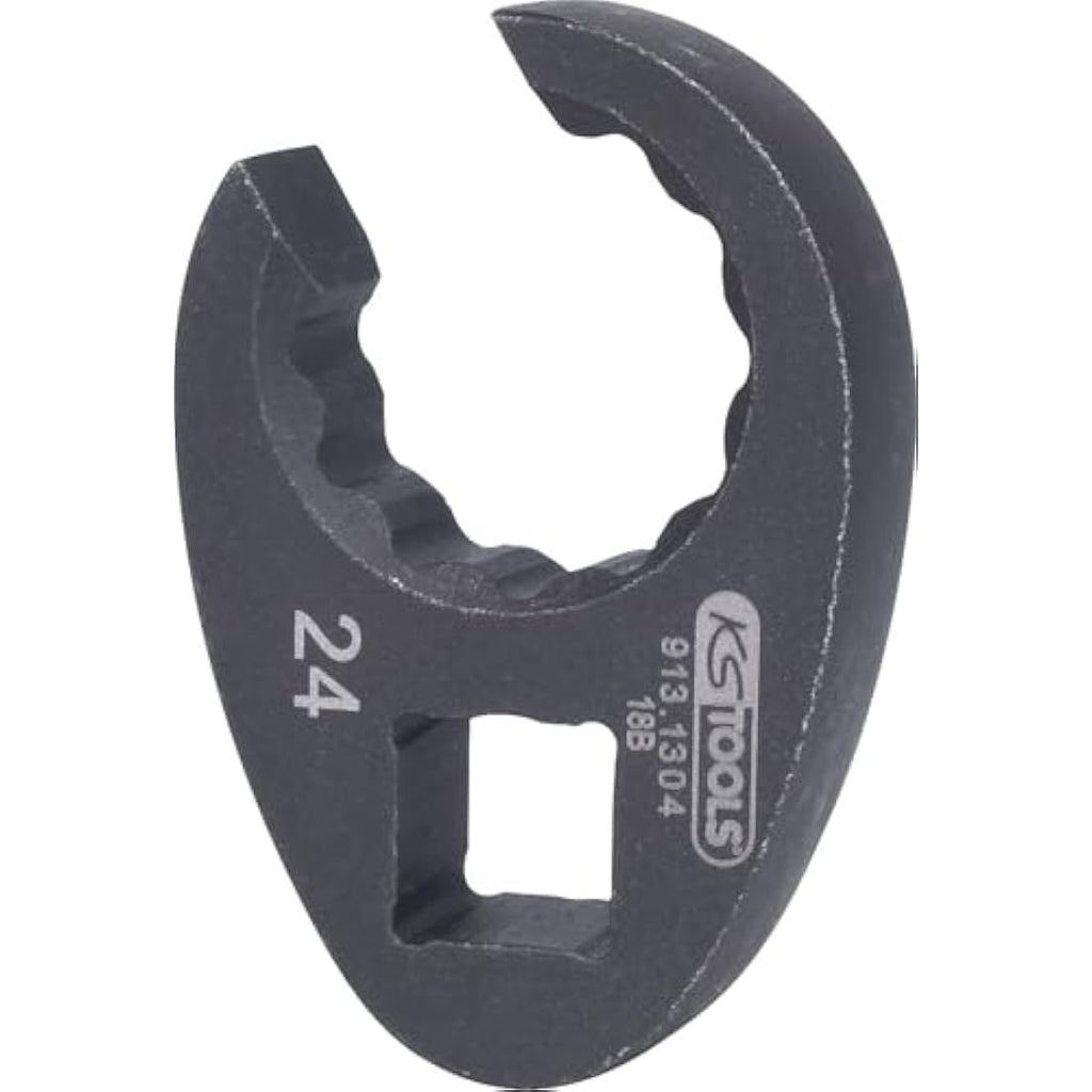 KS Tools 1/2 Inch Crows Foot Spanner Wrench - 24mm Hand Tool