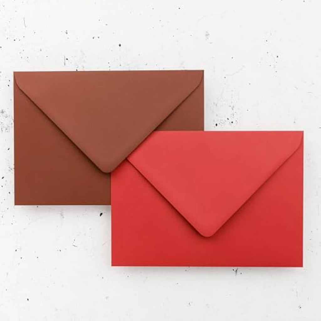 Clairefontaine Pollen C5 Envelopes – Maroon 120gsm Paper (Pack of 20)