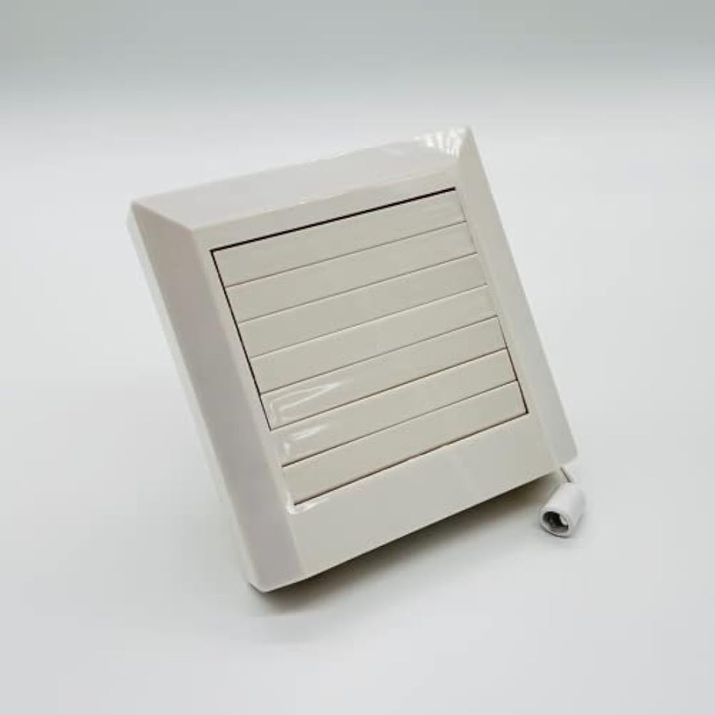 AirTech-UK 100mm Quiet Extractor Fan with Pull Cord | Wall & Ceiling
