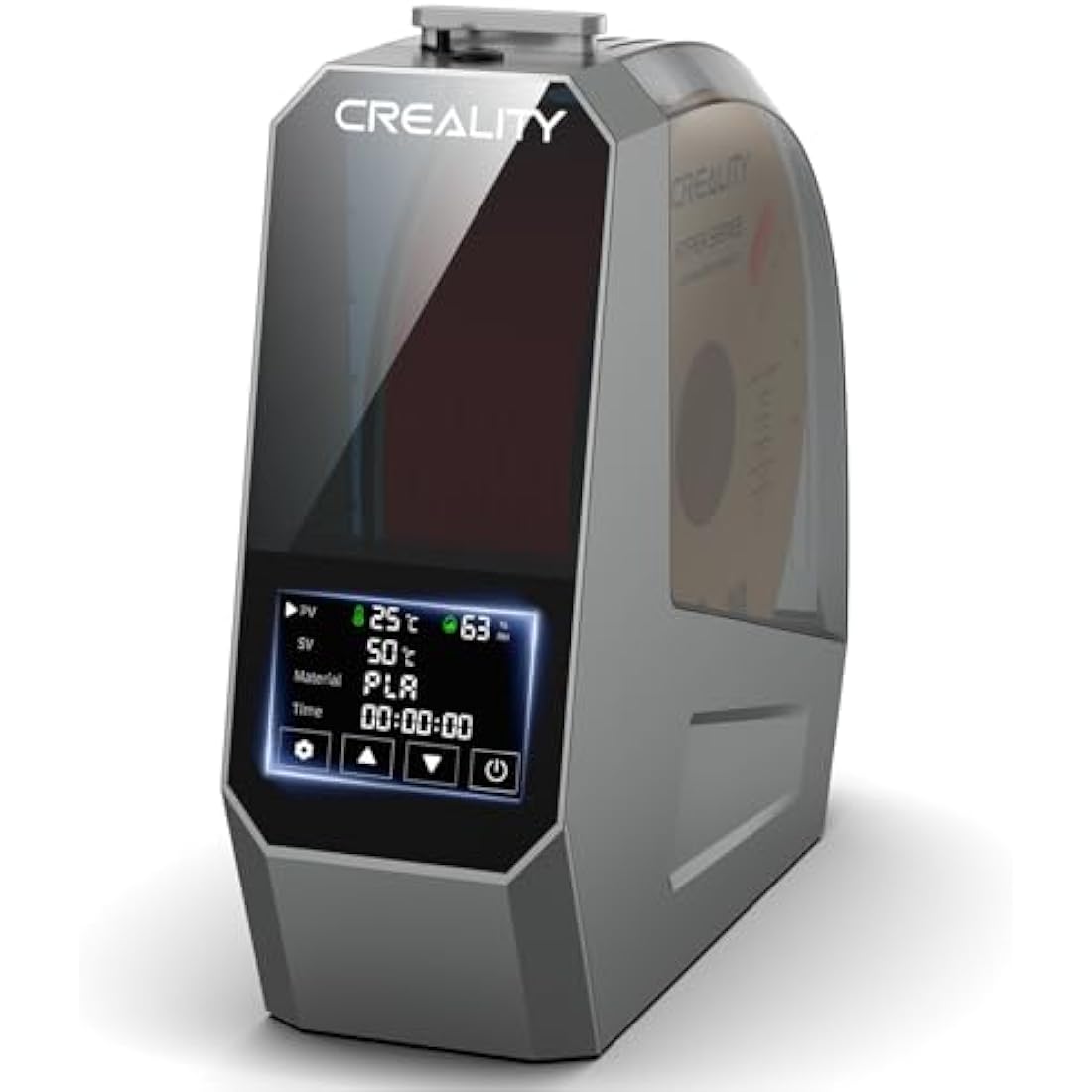 Creality Space PI Filament Dryer – 360° PTC Heating Box for 1kg Spools