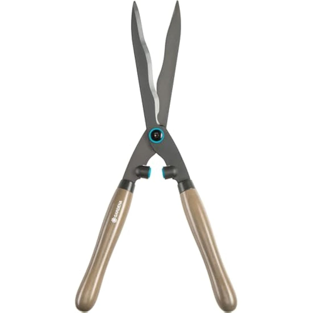Gardena NatureCut Hedge Clippers – 23cm Serrated Blades & FSC Wood