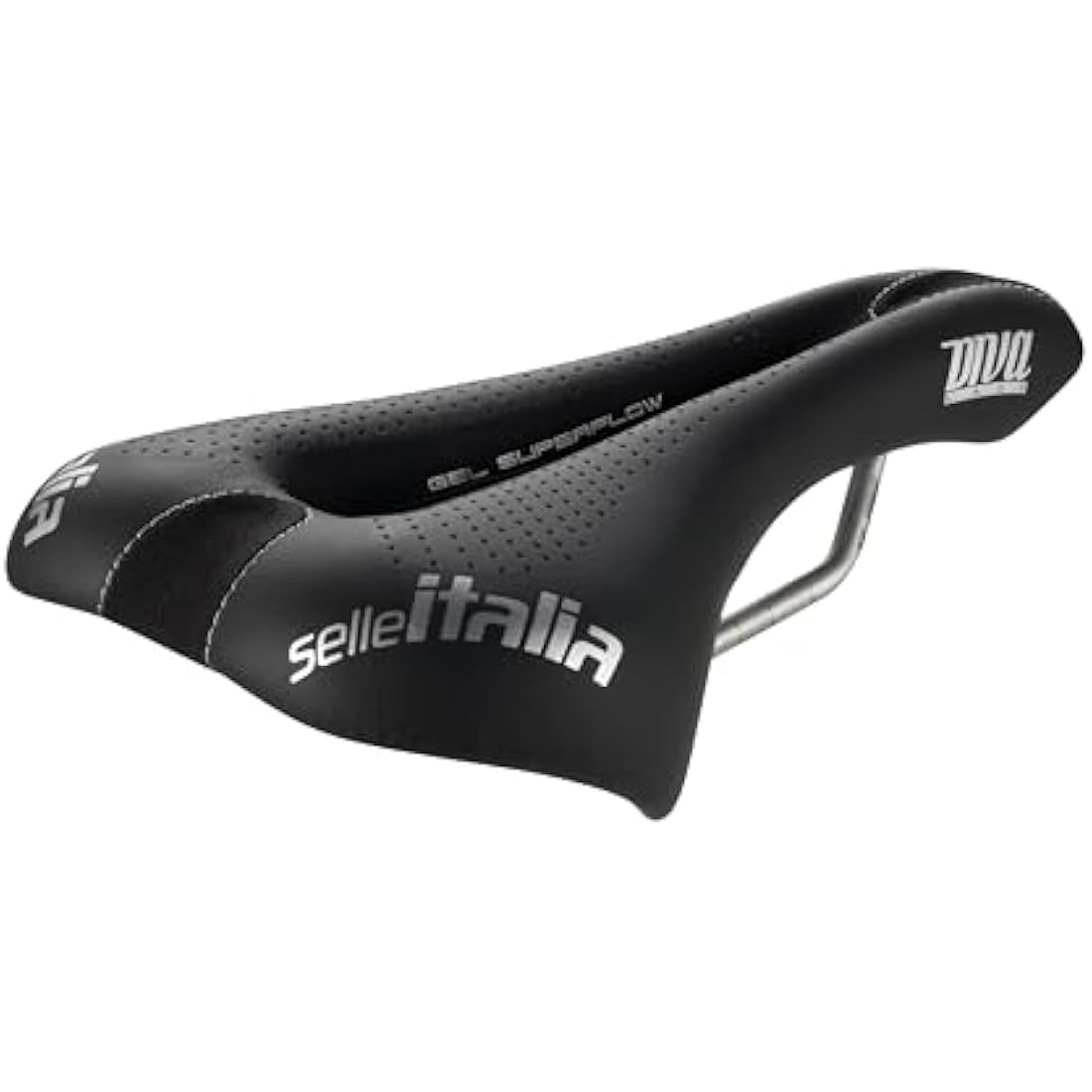 Selle Italia Diva Gel Ti316 Superflow Women's Road Cycling Saddle