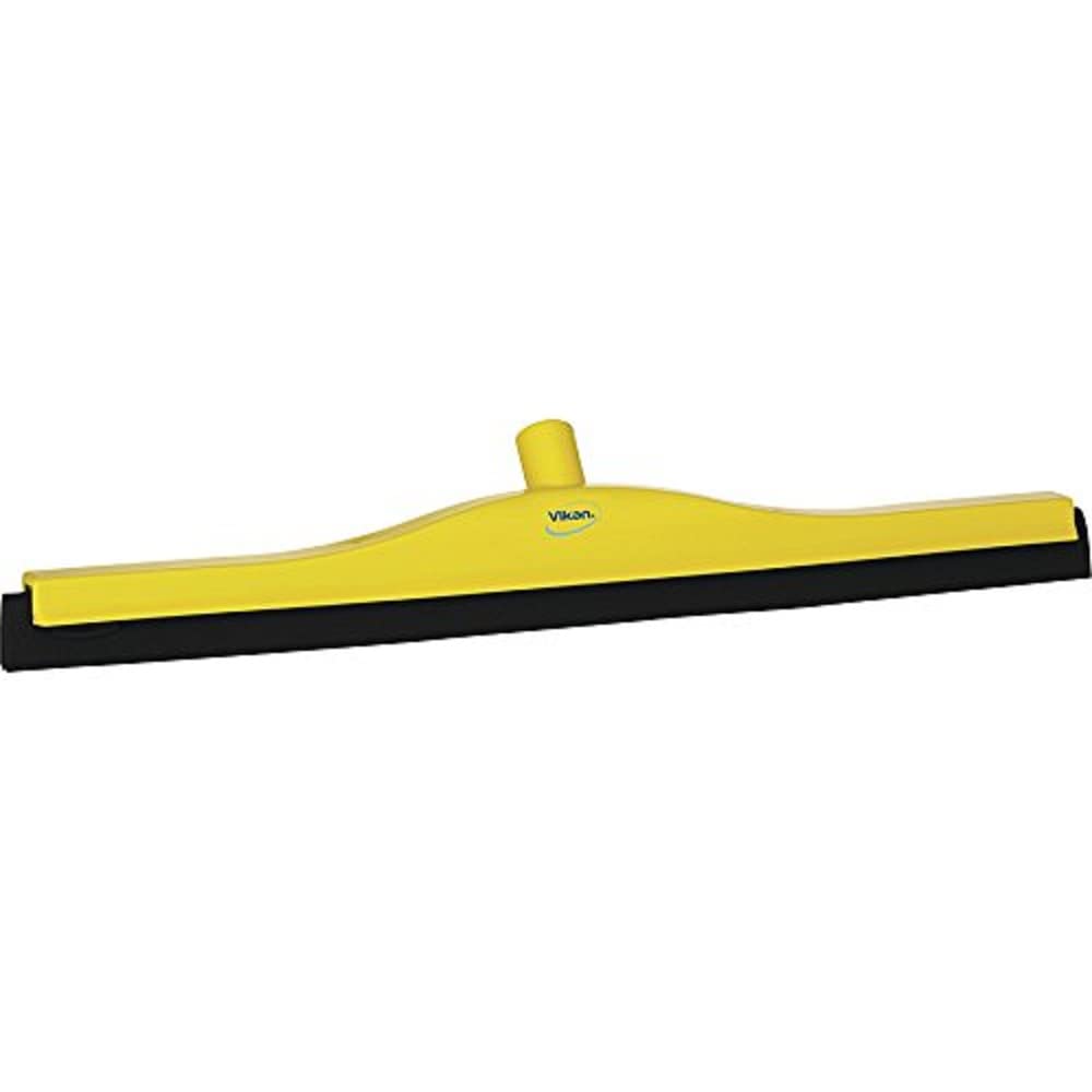 Vikan 77546 Floor Squeegee with Replacement Cassette - Yellow, 600mm