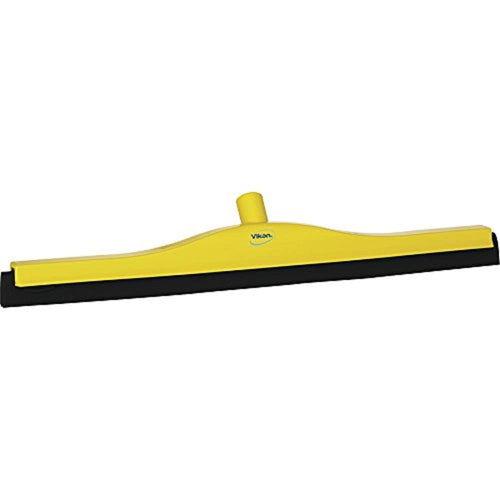 Vikan 77546 Floor Squeegee with Replacement Cassette - Yellow, 600mm