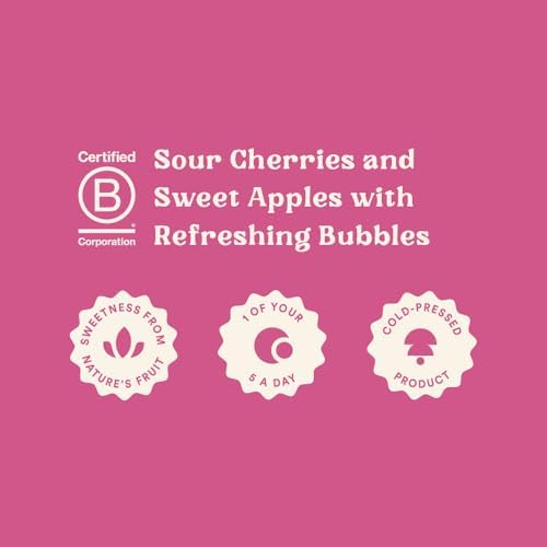 Flawsome! Sparkling Apple & Cherry Juice - Cold-Pressed (24 x 250ml)