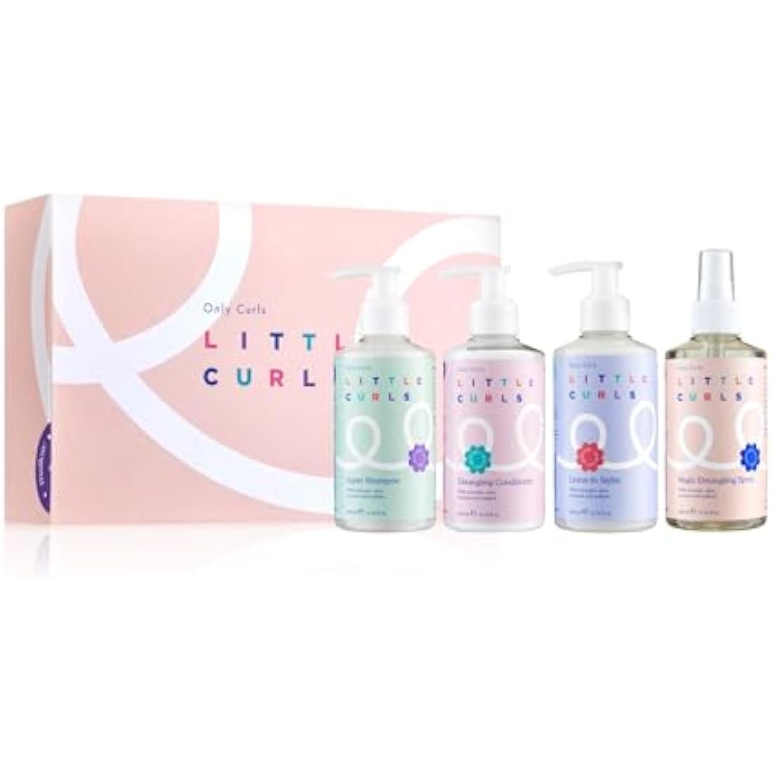 Only Curls Little Bundle – Kids Curly Haircare Set with 98% Natural Ingredients
