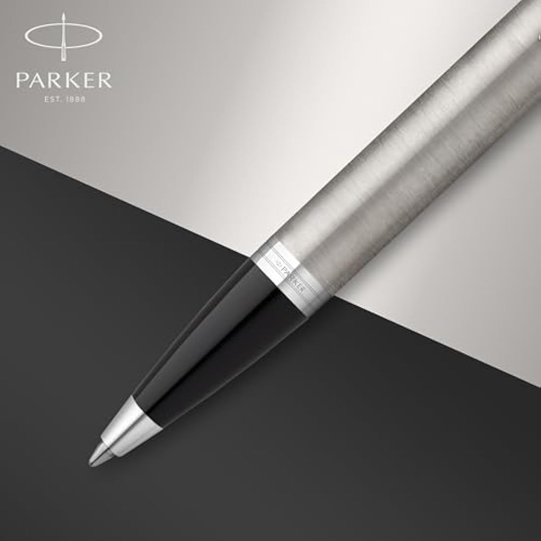 Parker IM Duo Gift Set | Fountain & Ballpoint Pen | Stainless Steel