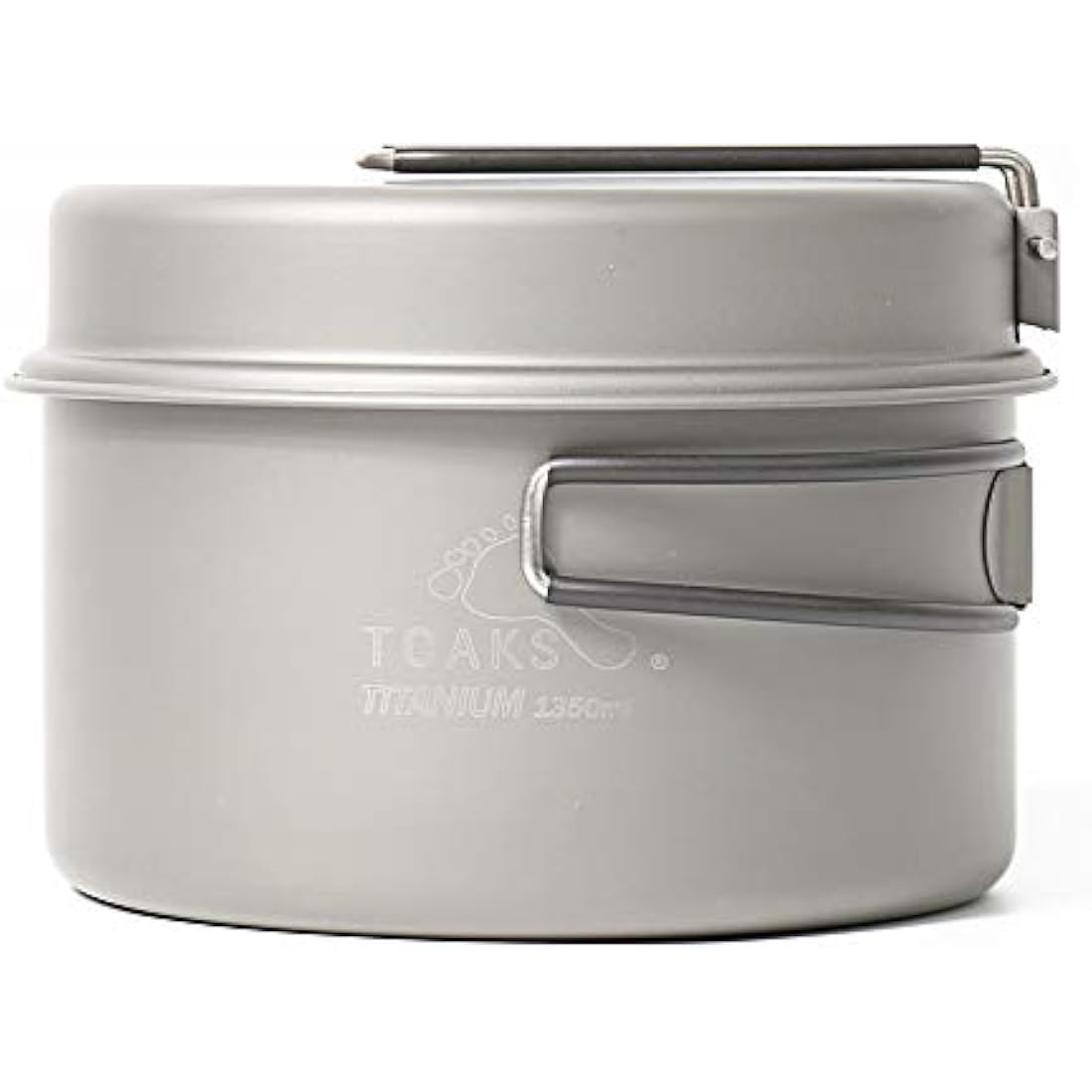 Toaks Titanium 1350ml Outdoor Camping Pan | Ultralight Hiking Pot