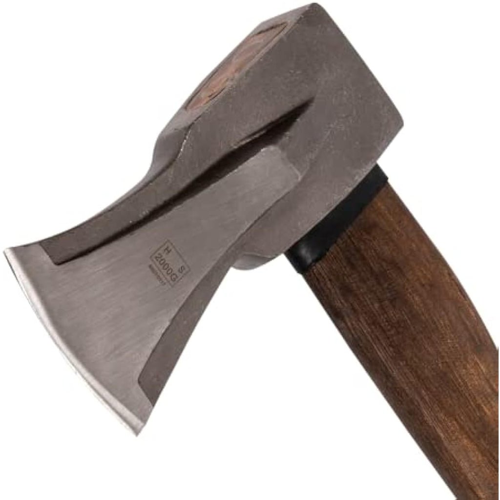 Roughneck Log Splitting Maul – 2kg Dual Wedge Head Hickory Handle