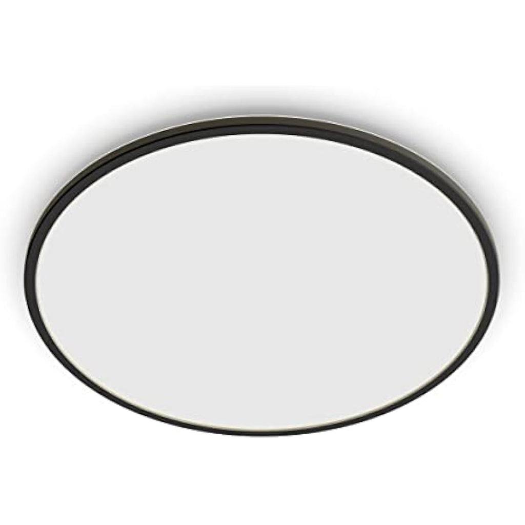 Philips SuperSlim 15W LED Outdoor Ceiling Light – IP54 Black Cool White