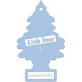 Little Trees Air Freshener - Summer Cotton Fragrance for Car - 24 Pack