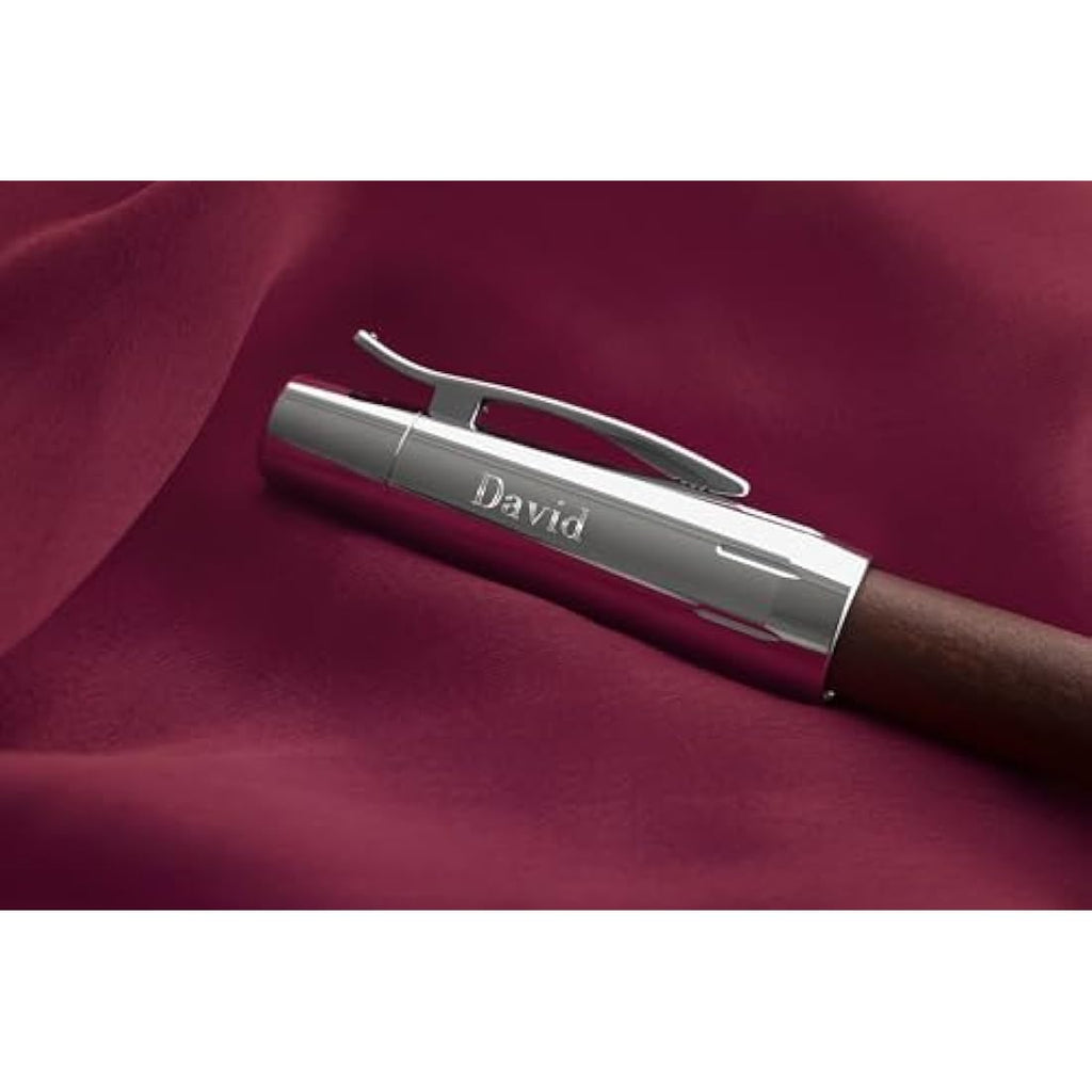 E-Motion Rollerball Pen – Dark Brown Stained Pear Wood – Jolof Store