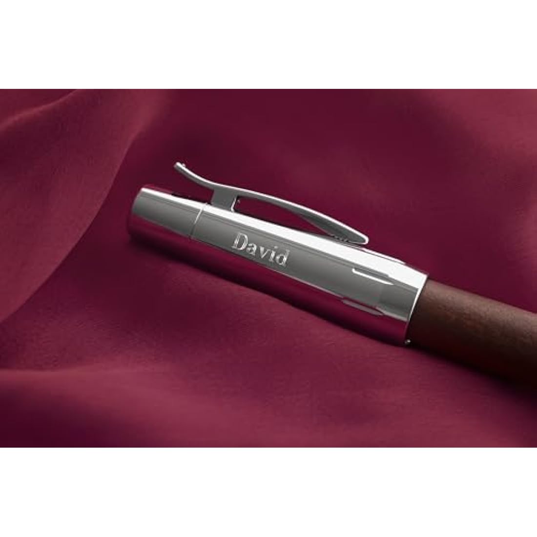 E-Motion Rollerball Pen – Dark Brown Stained Pear Wood – Jolof Store