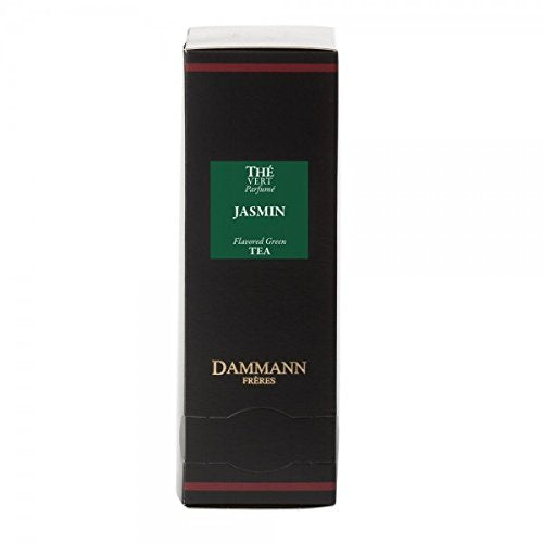 Dammann Frères Jasmine Green Tea – 24 Individual Gourmet Tea Bags