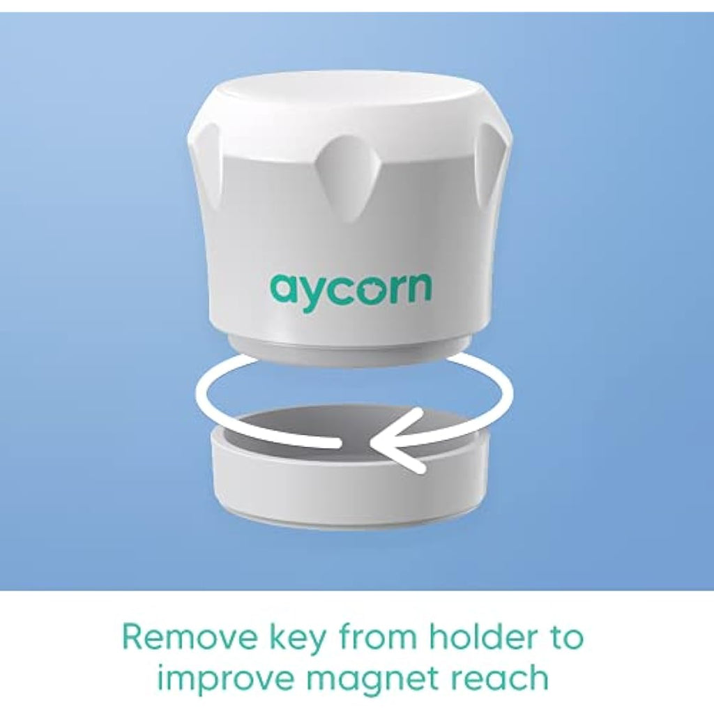 Aycorn Magnetic Safety Cupboard Lock Replacement Keys - 2 Pack Spare Keys