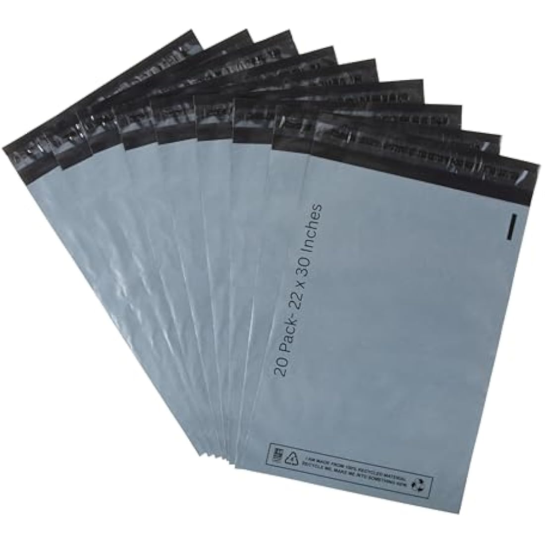 DVIVA 22x30 Large Poly Mailers | 20pcs Waterproof Shipping Bags