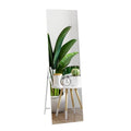 Vasemouh Full Length Mirror – 55x16in White Wall or Floor Standing
