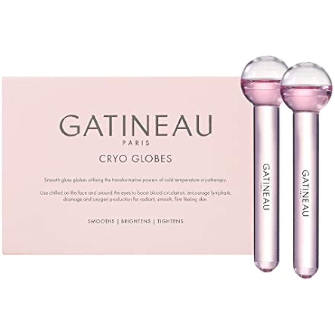 Gatineau Cryo Globes – Cooling Facial Massage Roller for Face and Eyes